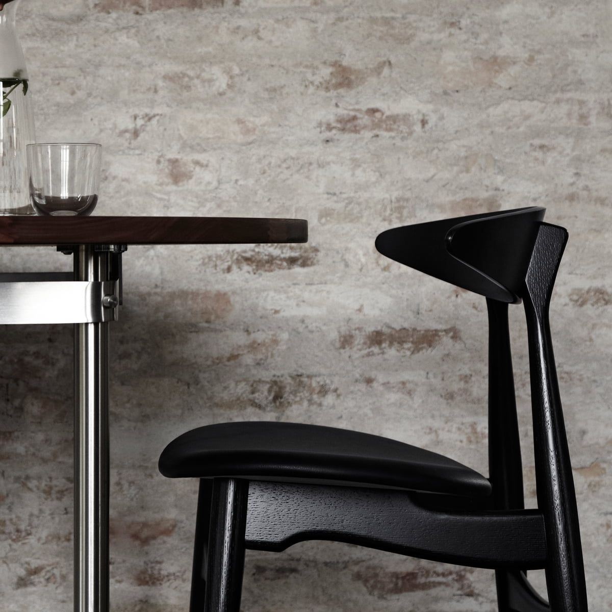 CH33P CARL HANSEN&SON オーク CH33P Chair upholstered Carl Hansen & Søn | Beech soaped
